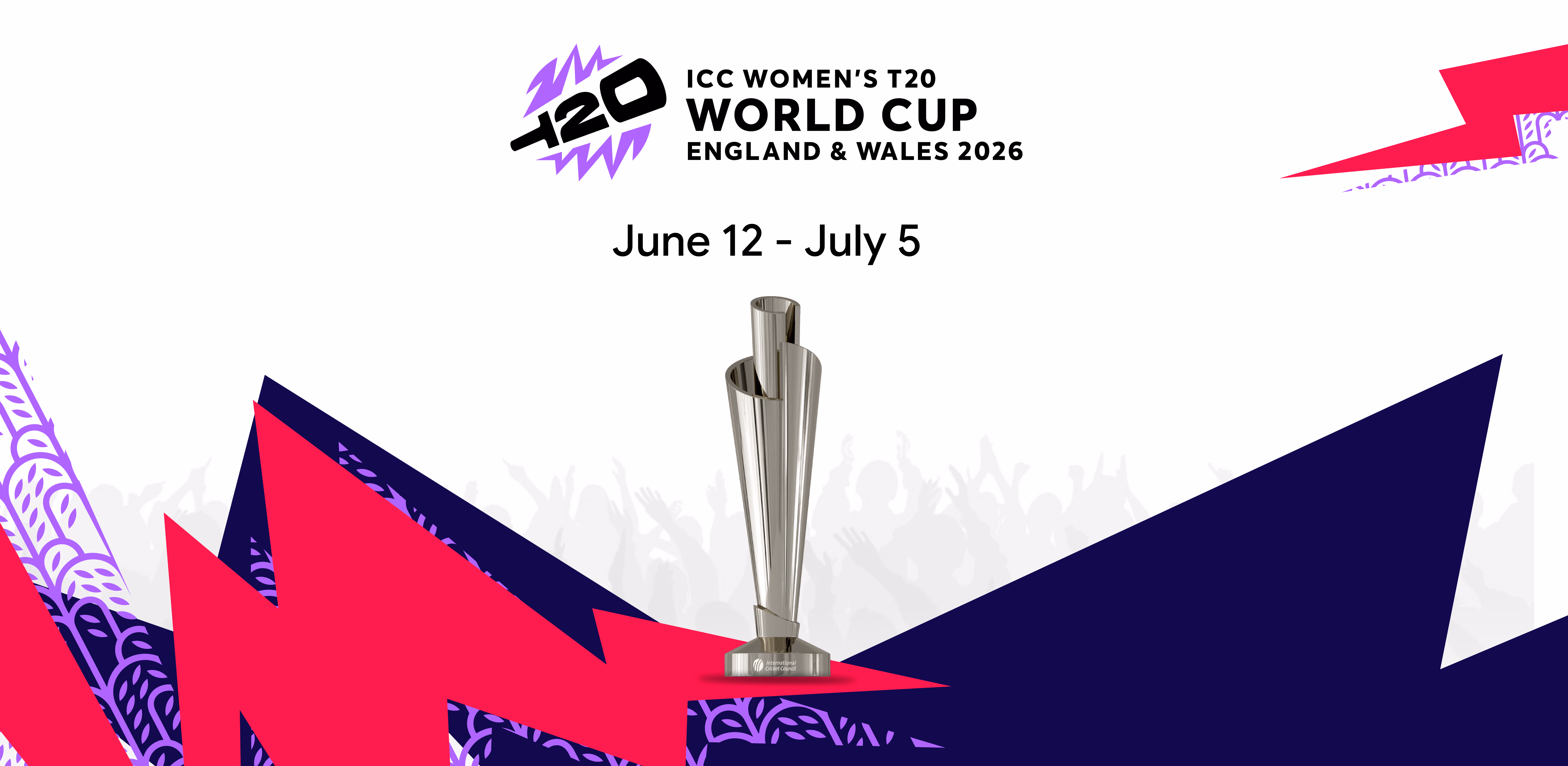 ICC Women's T20 World Cup 2026 - England & Wales - Jun 12 to Jul 5
