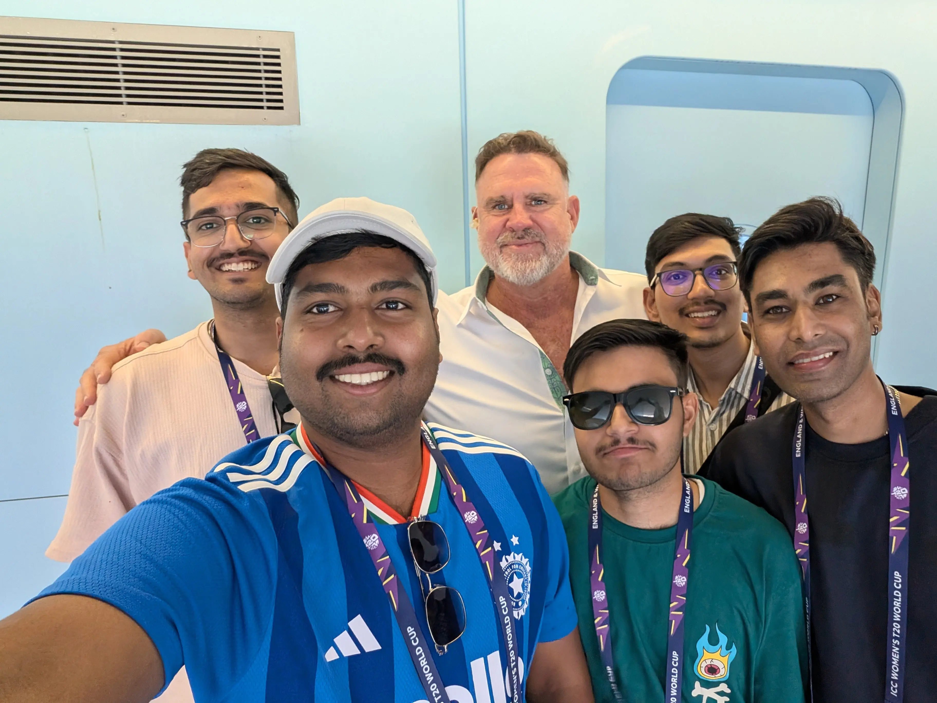 Photos of winners of Google Pixel Ticket to Lord's